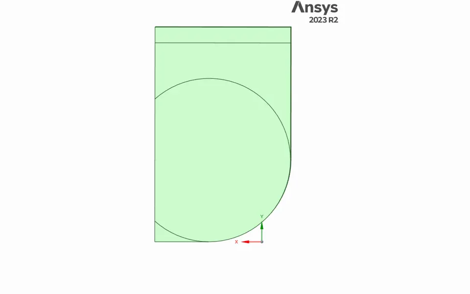 Geometria CAD de uma unidade de ventilação, tal como recebida para simulação